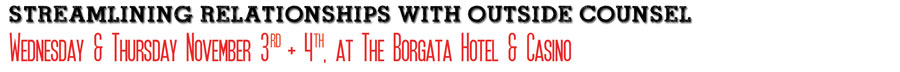 Streamlining Relationships with Outside Counsel: Magna Legal Services
