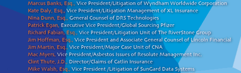 List of guest speakers