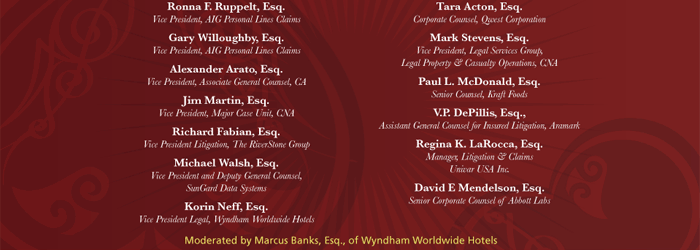 List of guest speakers